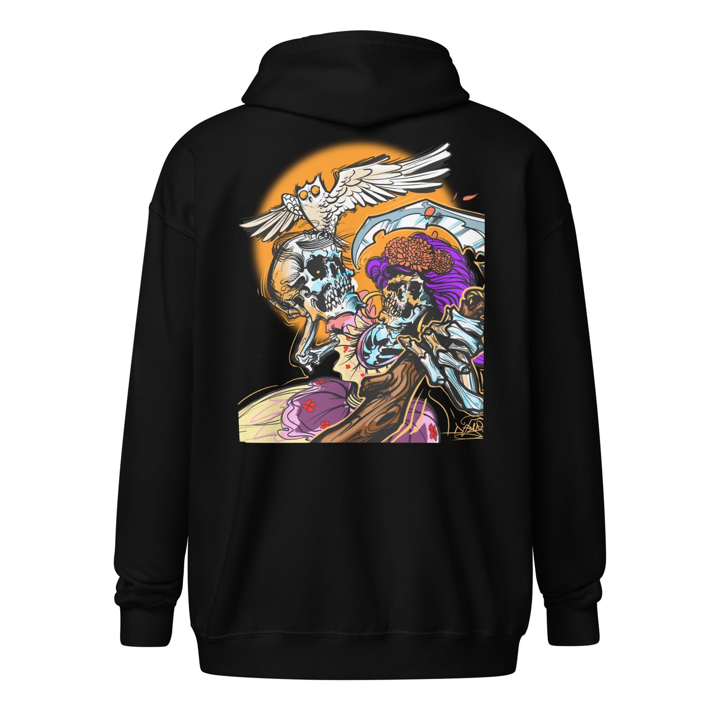AMOR ETERNO / Unisex heavy blend zip hoodie