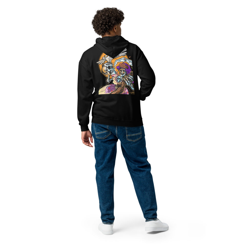 AMOR ETERNO / Unisex heavy blend zip hoodie