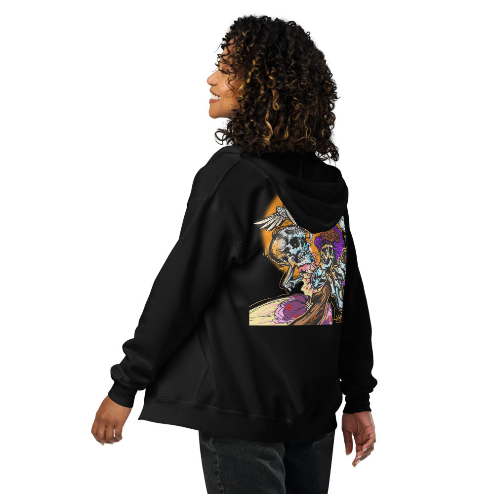 AMOR ETERNO / Unisex heavy blend zip hoodie
