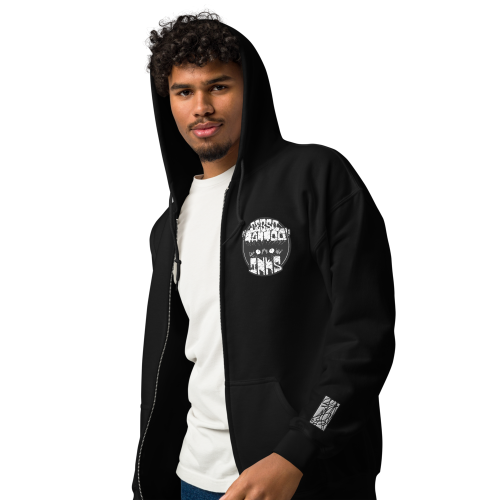 Debso Tattoo Inks / Men's heavy blend zip hoodie