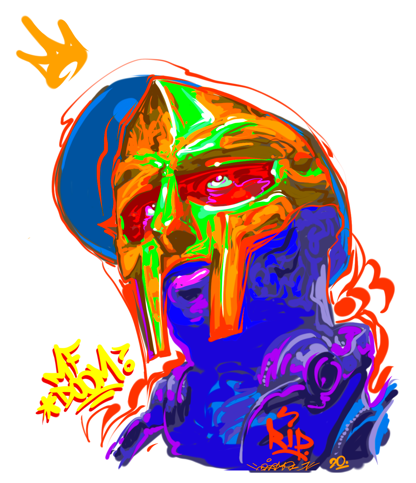 MF DOOM Vibrant Tribute