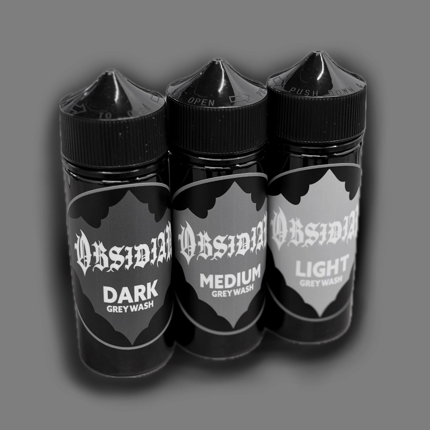 OBSIDIAN Greywash Tattoo Ink Set