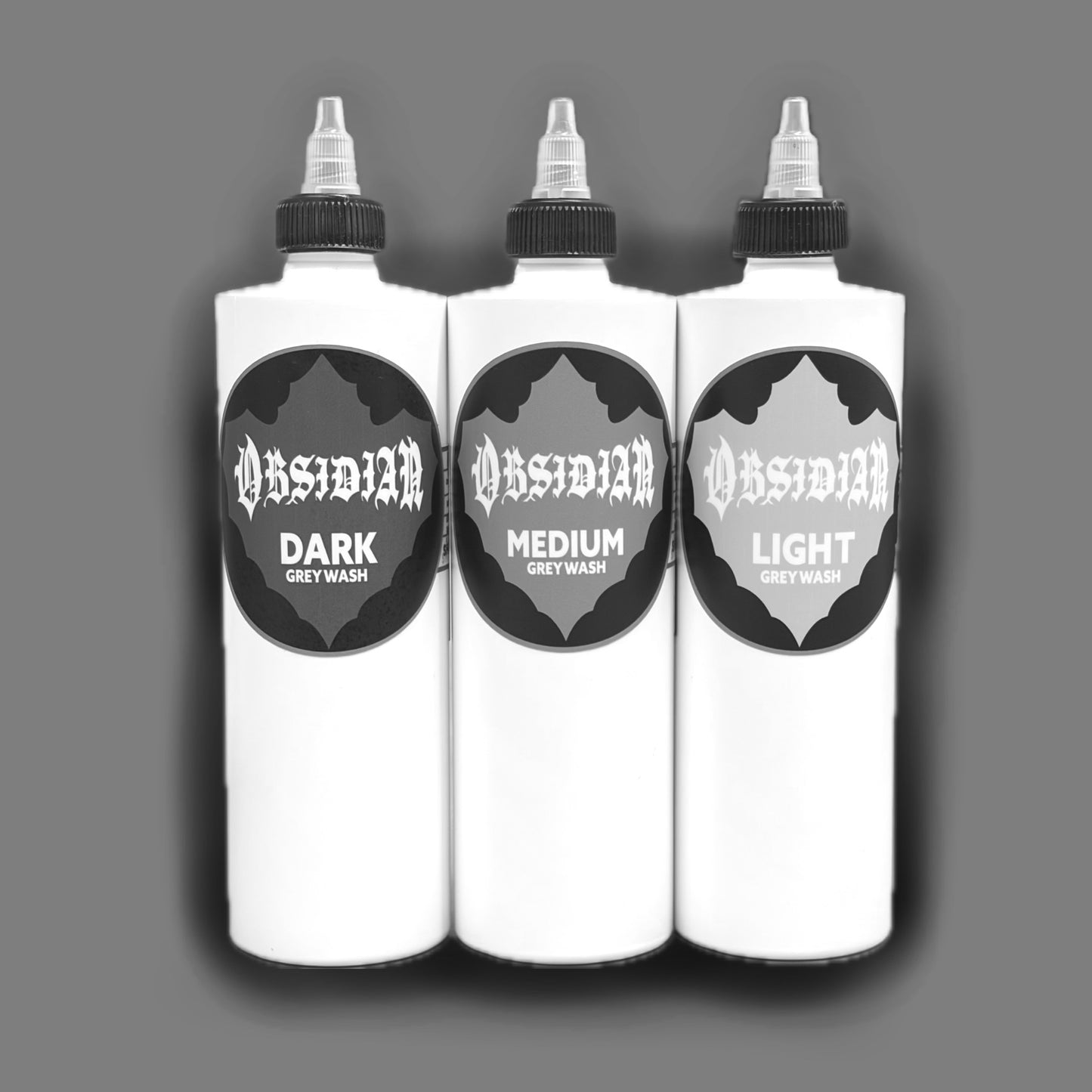 OBSIDIAN Greywash Tattoo Ink Set